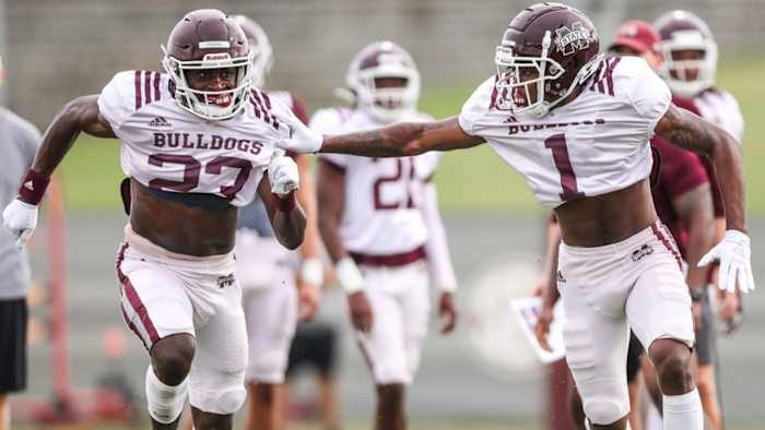 Mississippi State freshman cornerback Martin Emerson Jr. (right) made the first interception of his career versus Southern Miss. He's gunning for many more. Martin Emerson